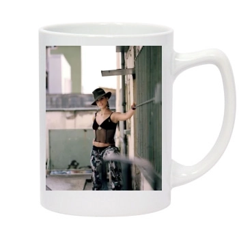 Alicia Keys 14oz White Statesman Mug