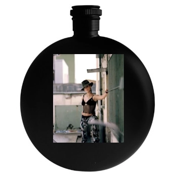 Alicia Keys Round Flask