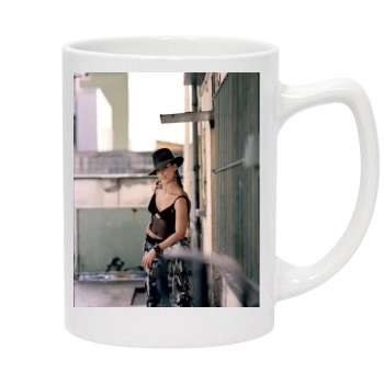 Alicia Keys 14oz White Statesman Mug