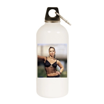 Alicia Keys White Water Bottle With Carabiner