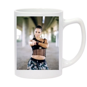 Alicia Keys 14oz White Statesman Mug