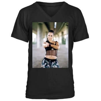 Alicia Keys Men's V-Neck T-Shirt