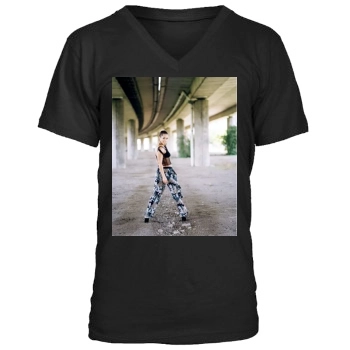 Alicia Keys Men's V-Neck T-Shirt