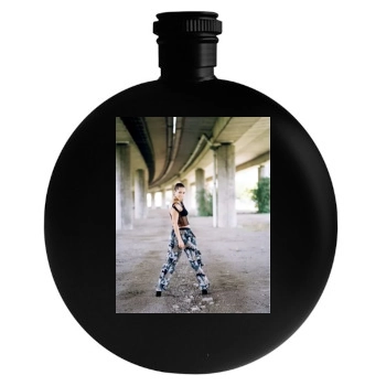 Alicia Keys Round Flask