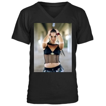 Alicia Keys Men's V-Neck T-Shirt