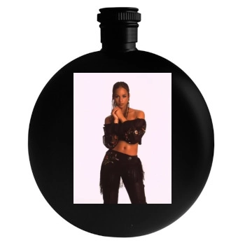 Alicia Keys Round Flask