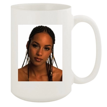 Alicia Keys 15oz White Mug