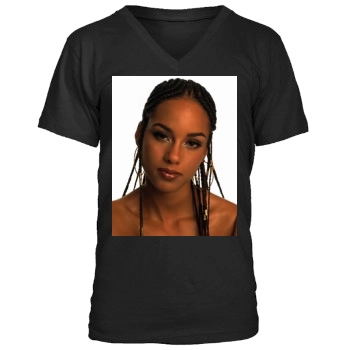 Alicia Keys Men's V-Neck T-Shirt