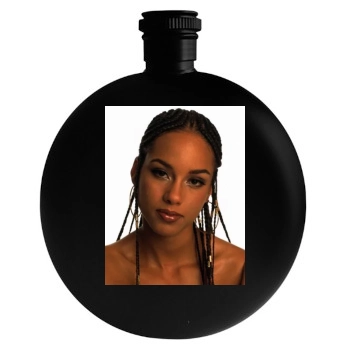 Alicia Keys Round Flask