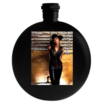 Alicia Keys Round Flask