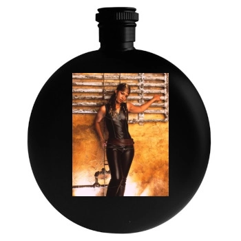 Alicia Keys Round Flask