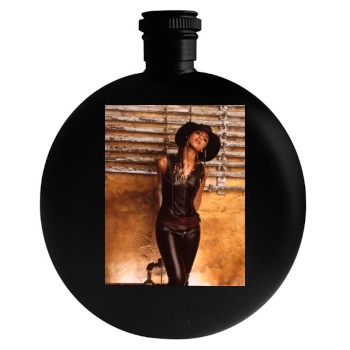 Alicia Keys Round Flask