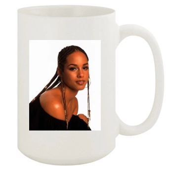 Alicia Keys 15oz White Mug