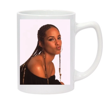 Alicia Keys 14oz White Statesman Mug