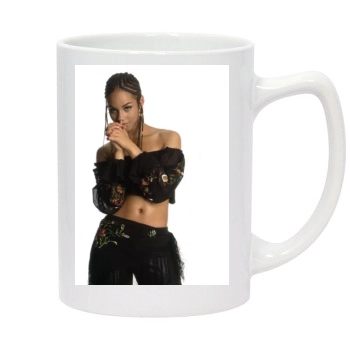 Alicia Keys 14oz White Statesman Mug