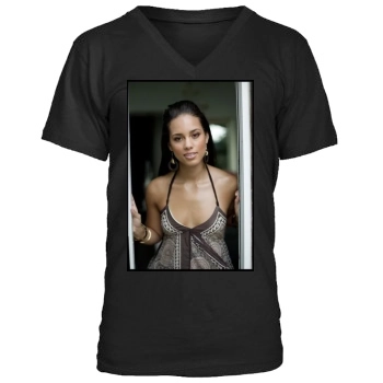 Alicia Keys Men's V-Neck T-Shirt