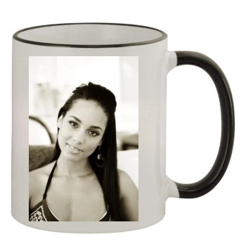 Alicia Keys 11oz Colored Rim & Handle Mug