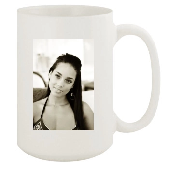 Alicia Keys 15oz White Mug