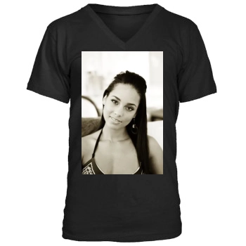 Alicia Keys Men's V-Neck T-Shirt