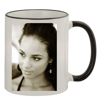 Alicia Keys 11oz Colored Rim & Handle Mug