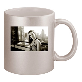 Alicia Keys 11oz Metallic Silver Mug