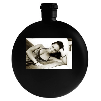 Alicia Keys Round Flask