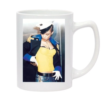 Alicia Keys 14oz White Statesman Mug