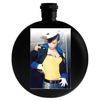 Alicia Keys Round Flask