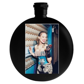 Alicia Keys Round Flask