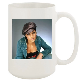 Alicia Keys 15oz White Mug