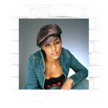 Alicia Keys Metal Wall Art