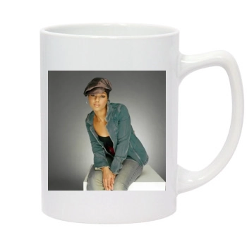 Alicia Keys 14oz White Statesman Mug