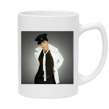 Alicia Keys 14oz White Statesman Mug