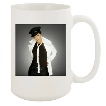 Alicia Keys 15oz White Mug