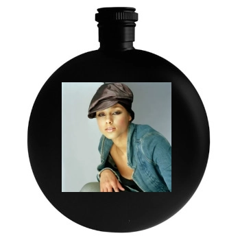 Alicia Keys Round Flask