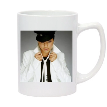 Alicia Keys 14oz White Statesman Mug