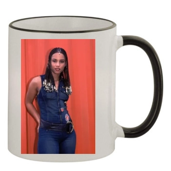 Alicia Keys 11oz Colored Rim & Handle Mug