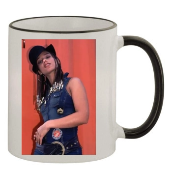 Alicia Keys 11oz Colored Rim & Handle Mug