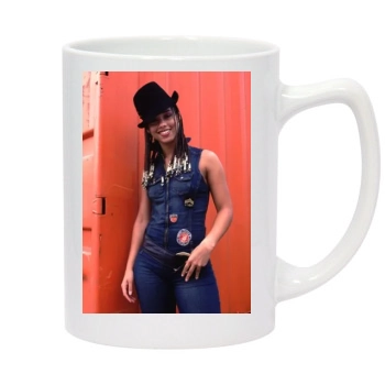 Alicia Keys 14oz White Statesman Mug