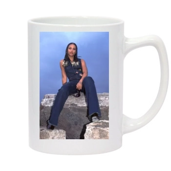 Alicia Keys 14oz White Statesman Mug