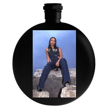 Alicia Keys Round Flask