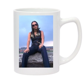 Alicia Keys 14oz White Statesman Mug