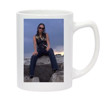 Alicia Keys 14oz White Statesman Mug