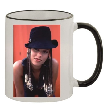 Alicia Keys 11oz Colored Rim & Handle Mug