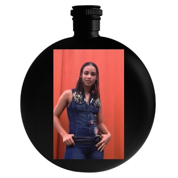 Alicia Keys Round Flask