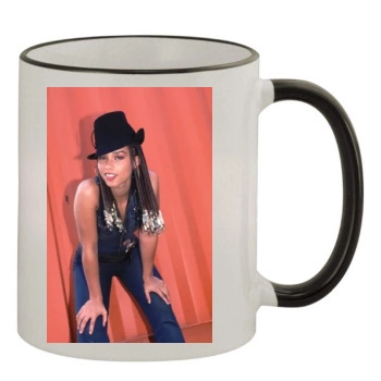 Alicia Keys 11oz Colored Rim & Handle Mug