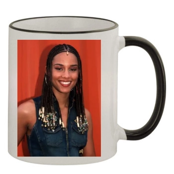 Alicia Keys 11oz Colored Rim & Handle Mug