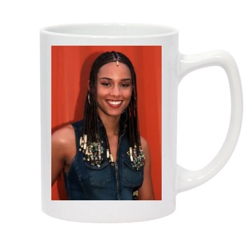 Alicia Keys 14oz White Statesman Mug