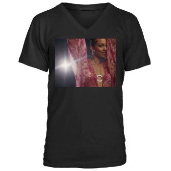 Alicia Keys Men's V-Neck T-Shirt