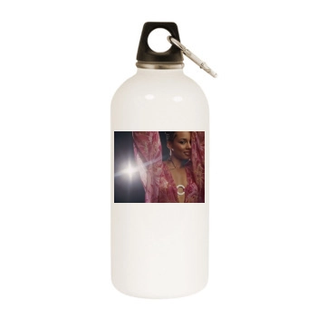 Alicia Keys White Water Bottle With Carabiner